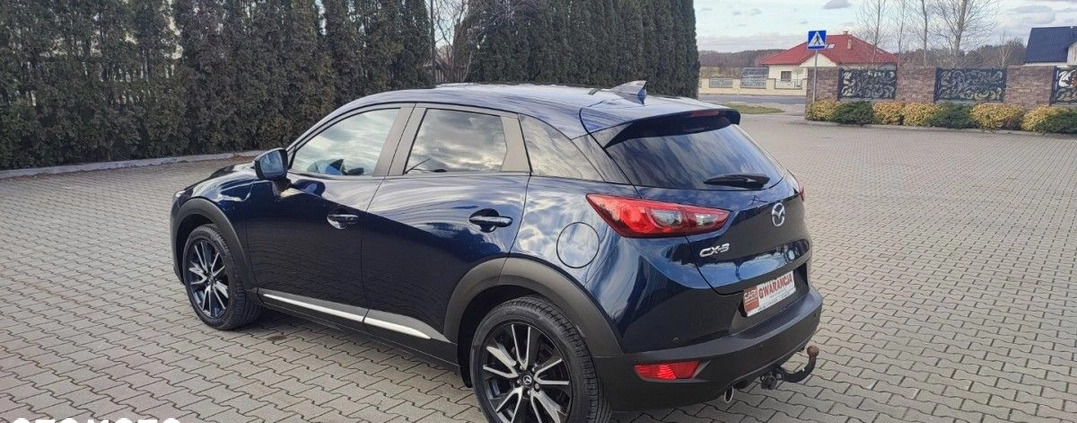 Mazda CX-3 cena 59900 przebieg: 204000, rok produkcji 2017 z Limanowa małe 742